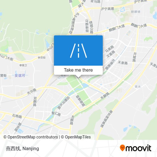 燕西线 map