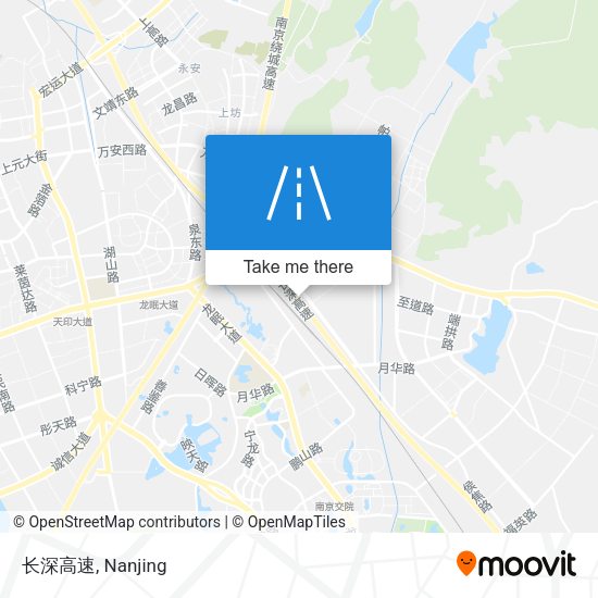 长深高速 map