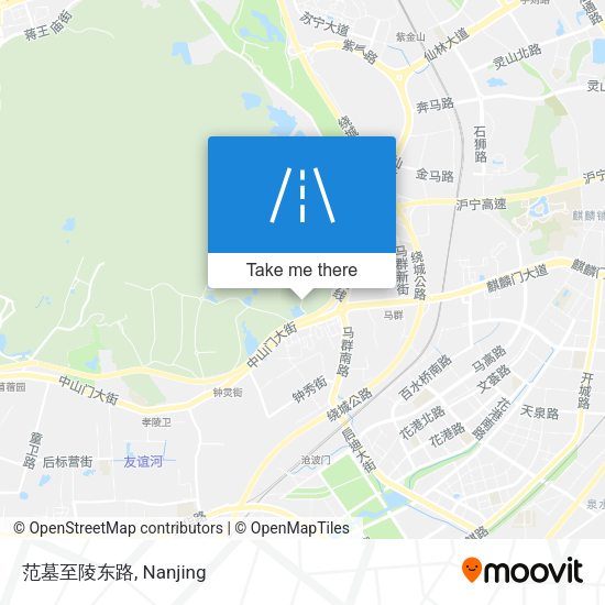 范墓至陵东路 map