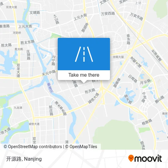 开源路 map