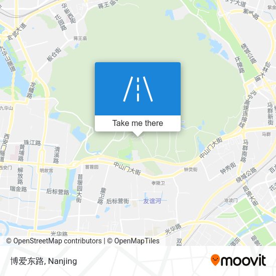 博爱东路 map