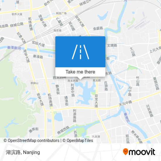 湖滨路 map