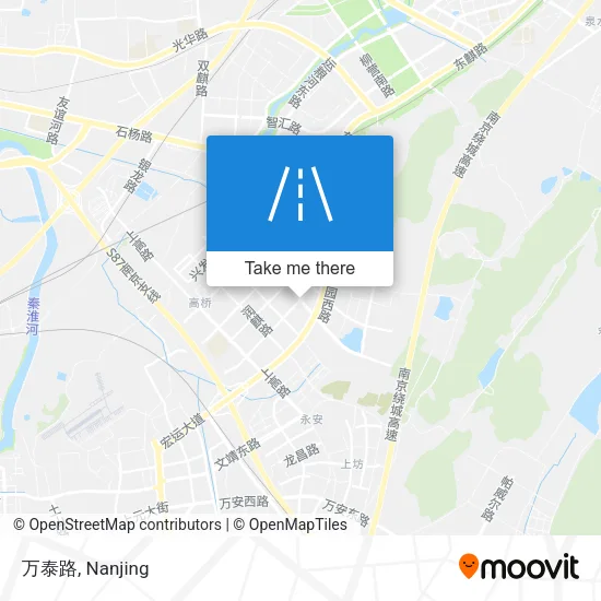 万泰路 map