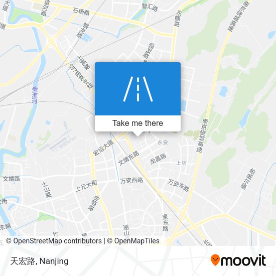 天宏路 map