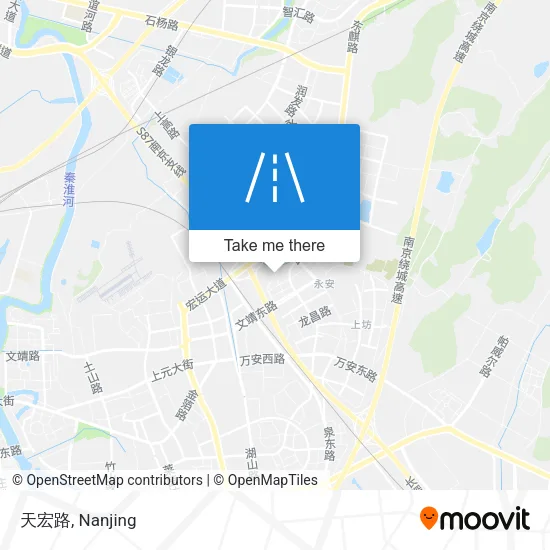 天宏路 map