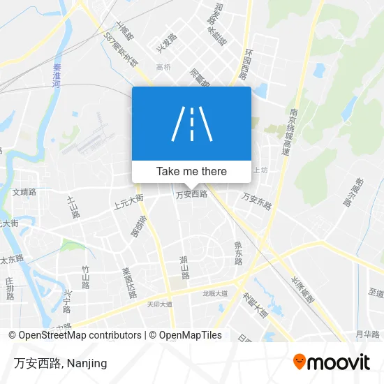 万安西路 map