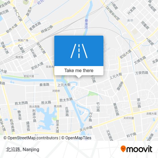 北沿路 map