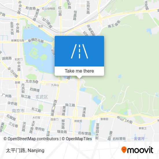 太平门路 map