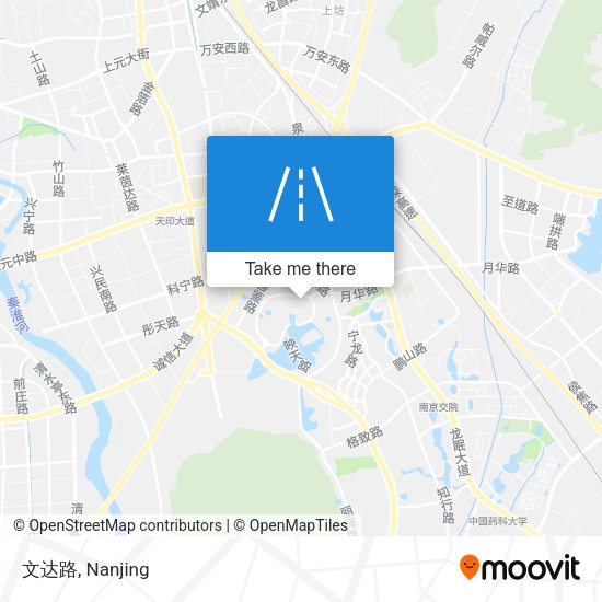 文达路 map