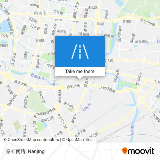 秦虹南路 map