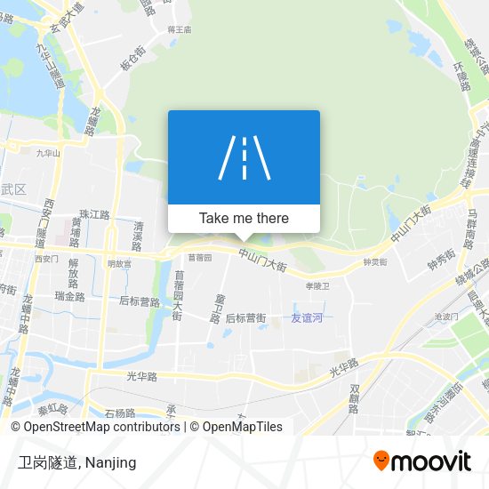 卫岗隧道 map