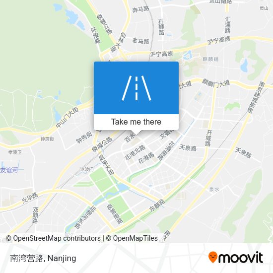 南湾营路 map