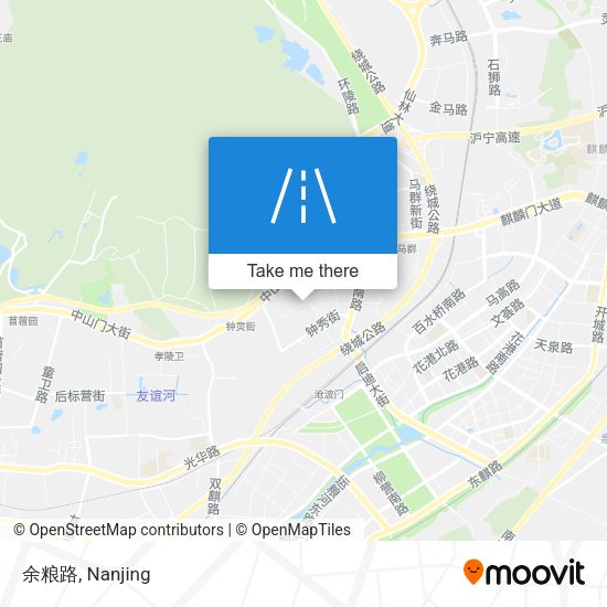 余粮路 map