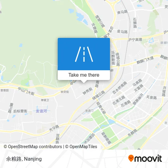 余粮路 map