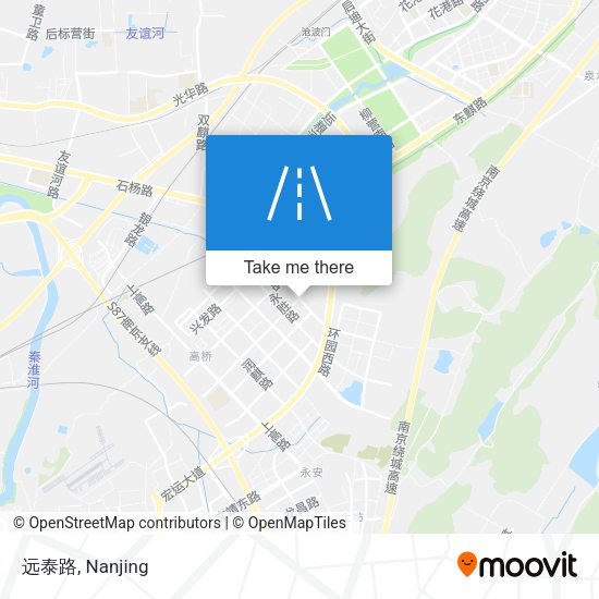 远泰路 map