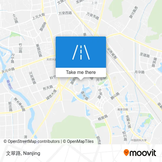 文翠路 map