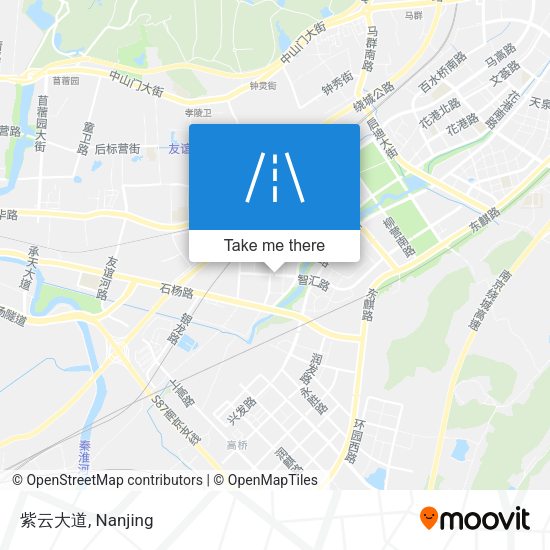 紫云大道 map