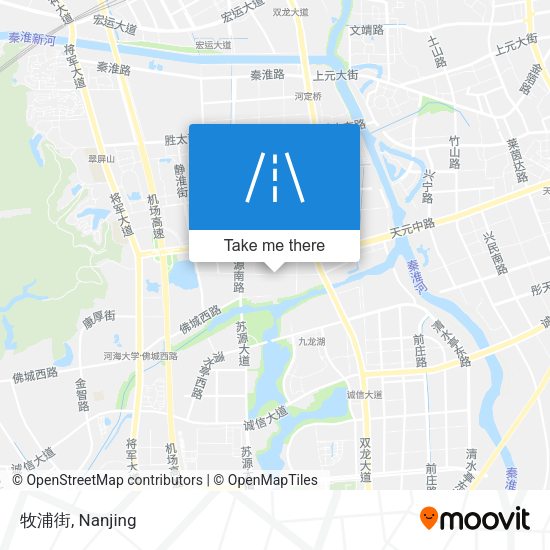 牧浦街 map