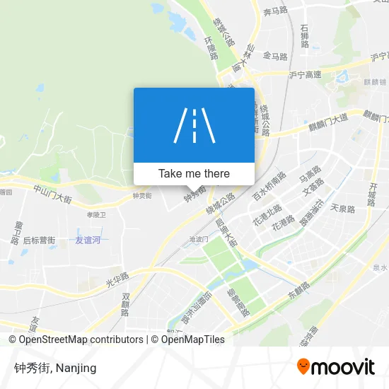 钟秀街 map