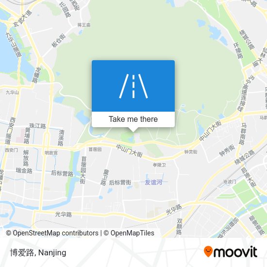 博爱路 map