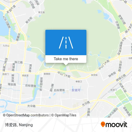 博爱路 map