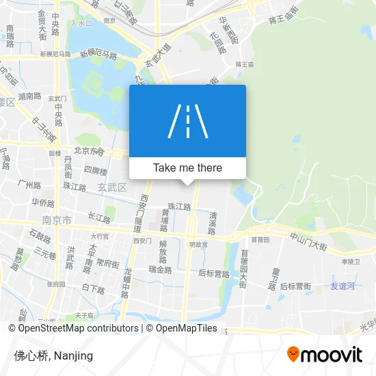 佛心桥 map