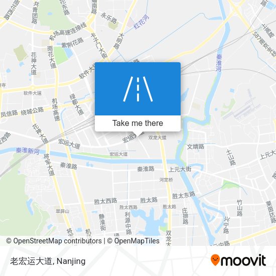 老宏运大道 map