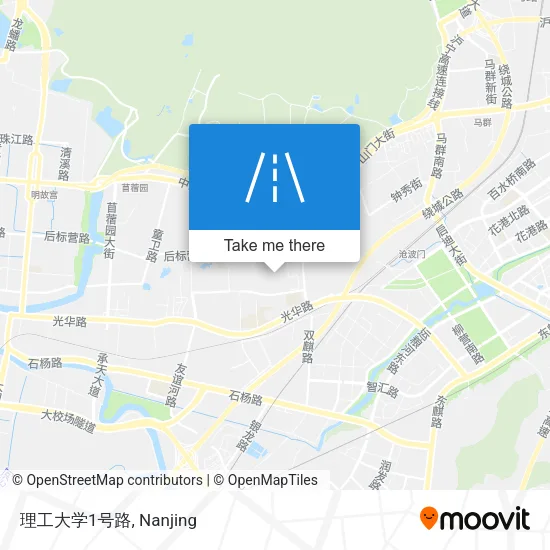 理工大学1号路 map
