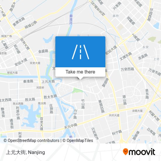 上元大街 map