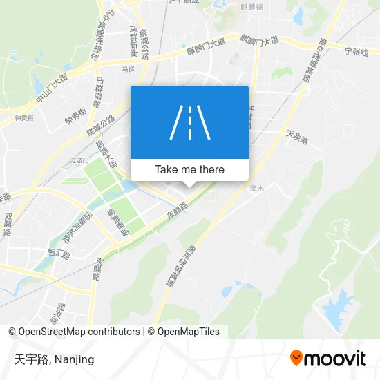 天宇路 map