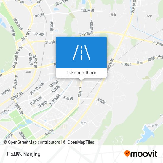 开城路 map