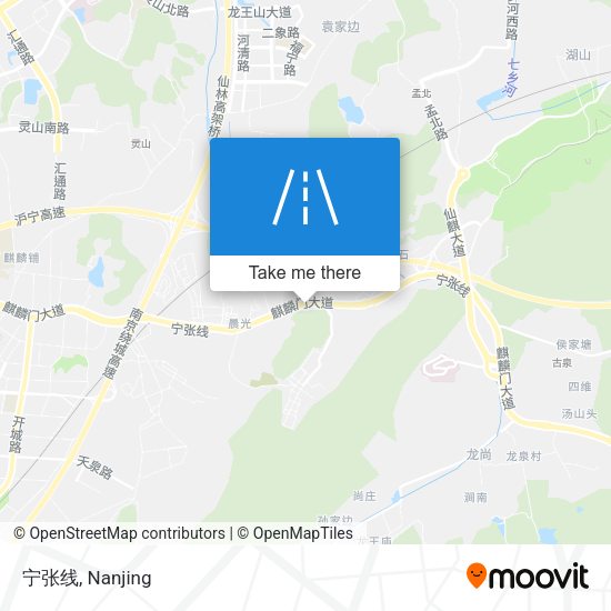 宁张线 map