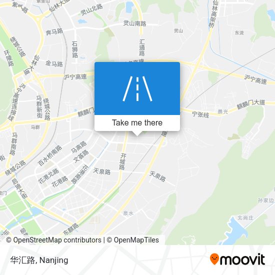 华汇路 map
