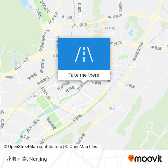 花港南路 map