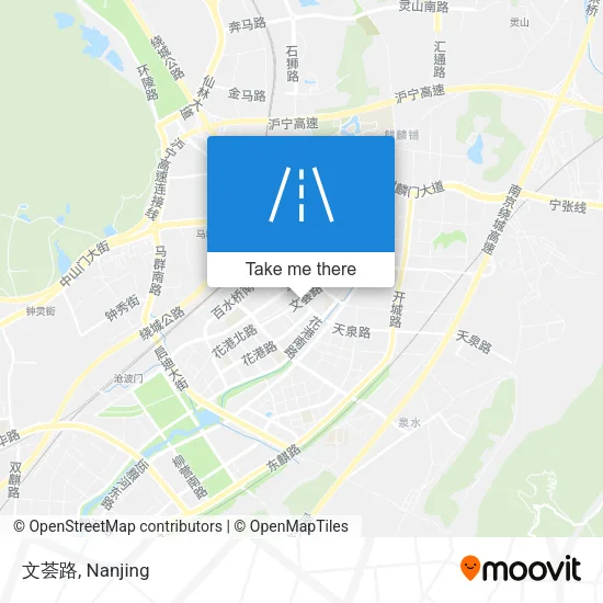 文荟路 map