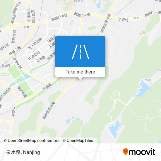 泉水路 map