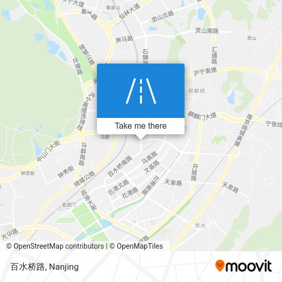 百水桥路 map