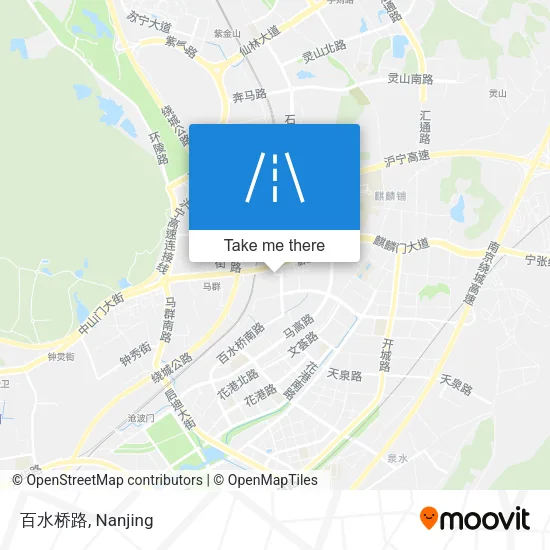 百水桥路 map