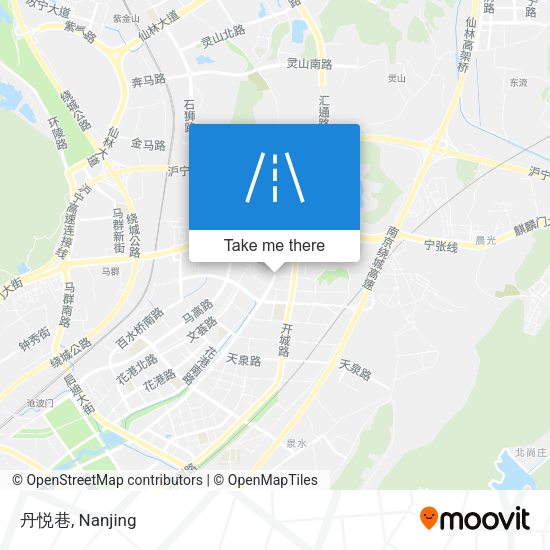 丹悦巷 map