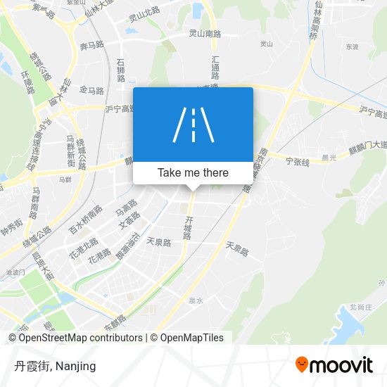 丹霞街 map