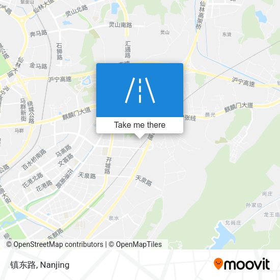 镇东路 map