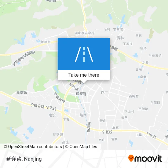 延详路 map