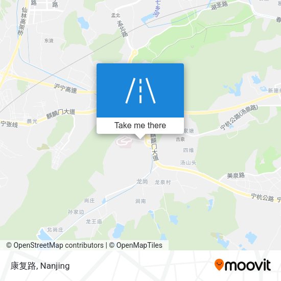 康复路 map