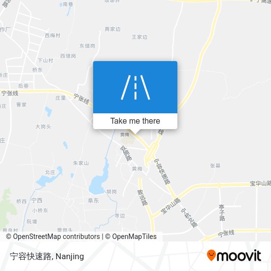 宁容快速路 map