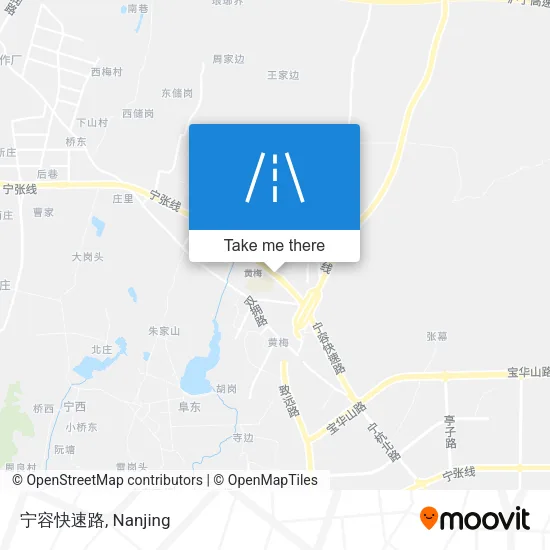 宁容快速路 map