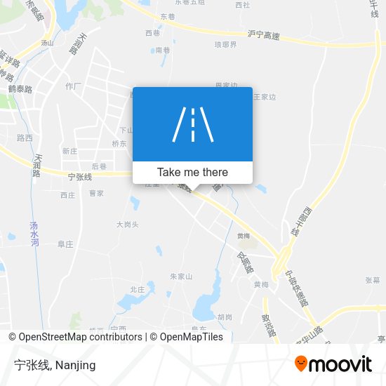 宁张线 map