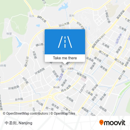 中圣街 map