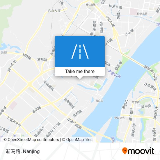 新马路 map