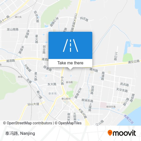 泰冯路 map