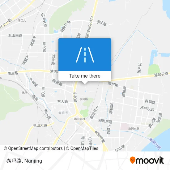 泰冯路 map